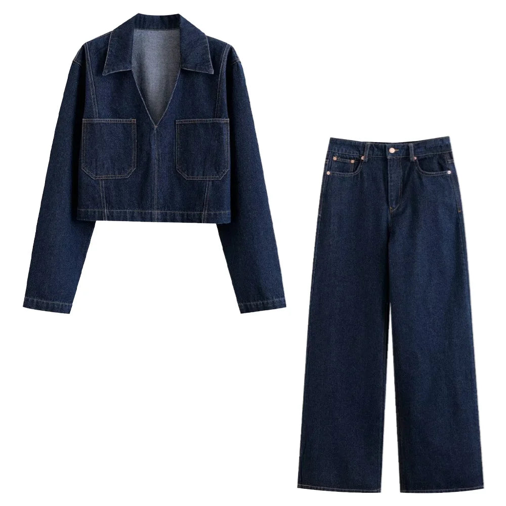 Alika™ Classic Denim Set