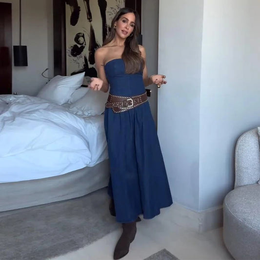 Alika™ Off-Shoulder Flare Gown