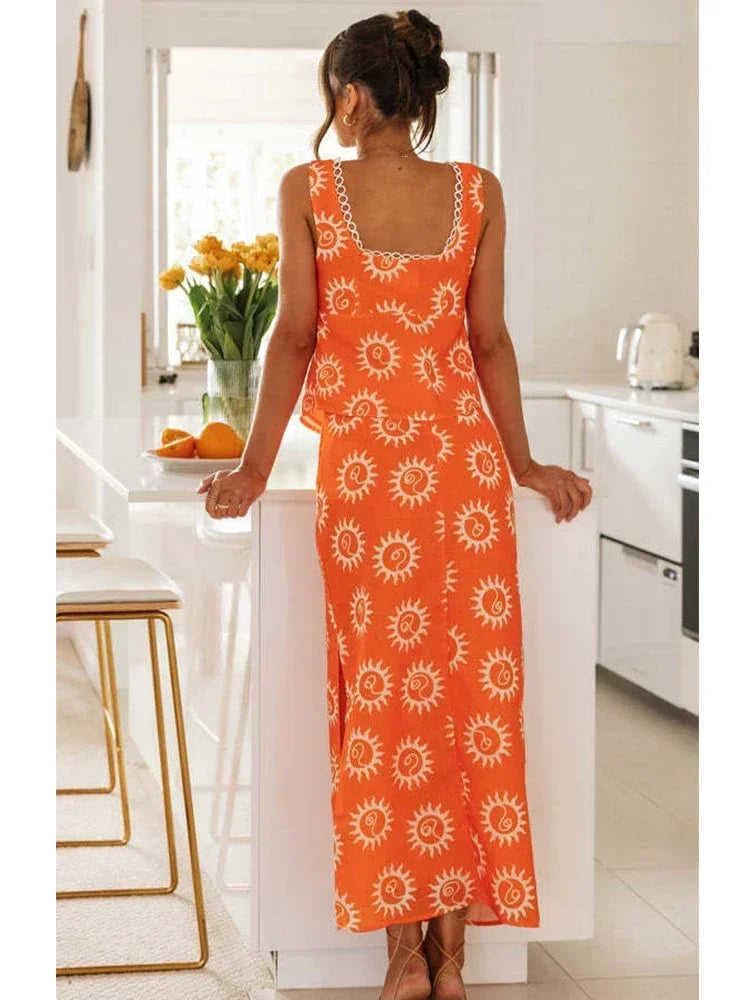Alika™ Boho Maxi Set